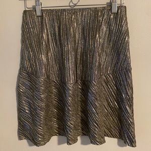 Gold Mango skirt xs